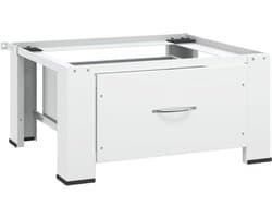 Lexium Wasmachine verhoger met lade - Wasmachine verhoger - Wasmachine sokkel - Wasmachine verhoger met lade - Wasmachine opbouwmeubel