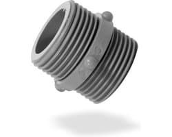 Aanvoerslang koppelstuk 3/4" - voor het verlengen van wasmachine en vaatwasser waterslang - toevoerslang verbindingsstuk verlengslang