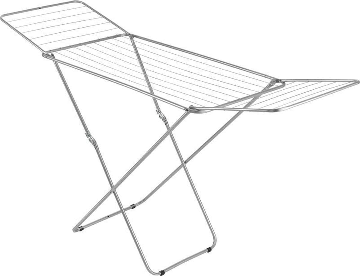 Tomado - Droogrek Vulcano - 18 meter drooglengte - Inklapbaar - Zilvergrijs — afbeelding 1