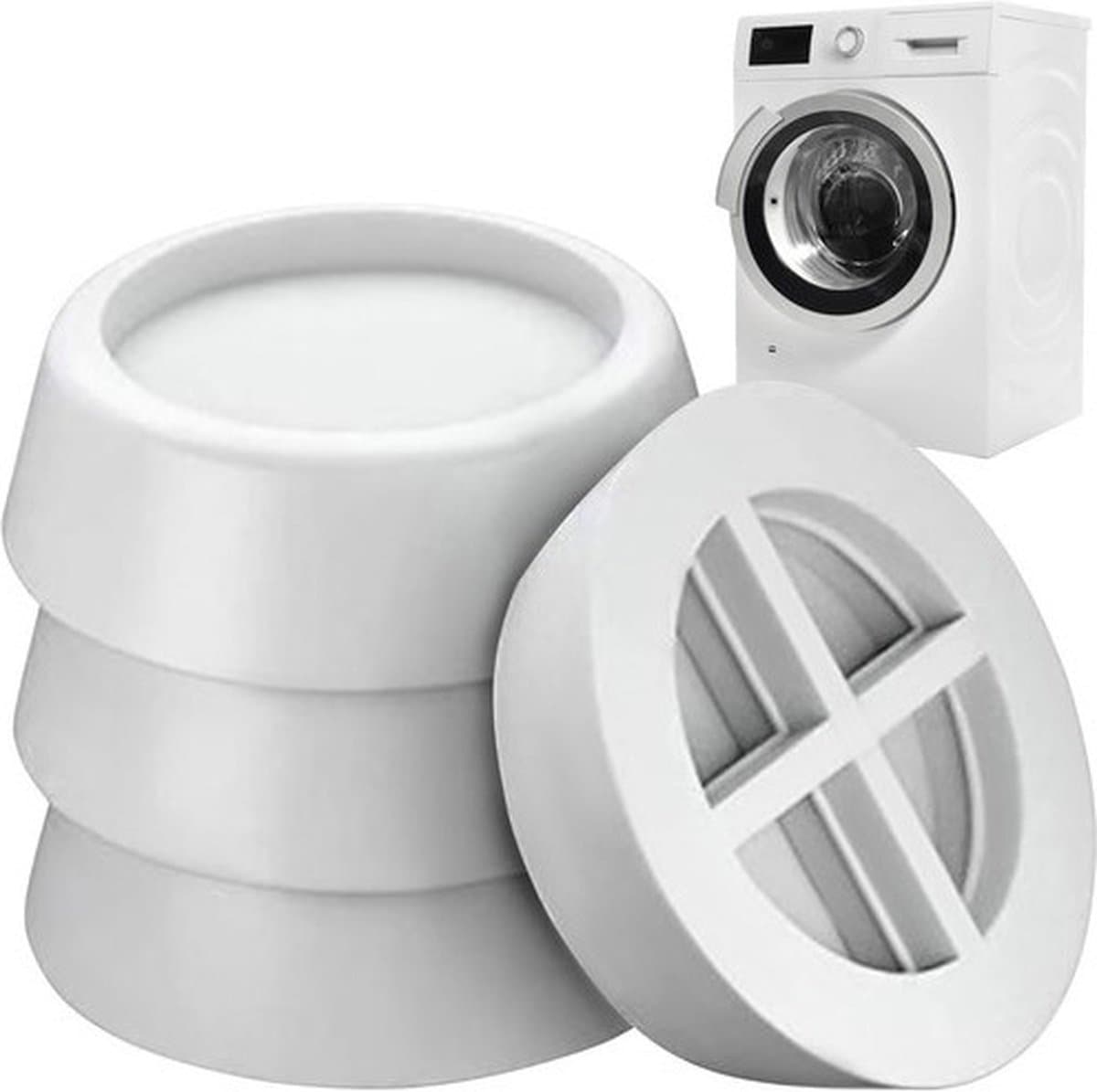 Trillingsdemper voor Wasmachine en Droger - Anti trilling - 4 stuks - Antislip - Trillingsmat — afbeelding 1