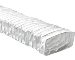 Kunststof afvoerslang 110x54mm 1m wit