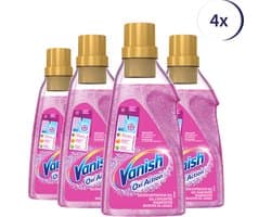 Vanish Oxi Action Wasbooster Liquid - 750ml x 4 - Voordeelverpakking