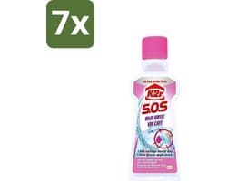 7 x K2R - SOS Vlekverwijderaar - Wijn & Koffie - 50ml - Wijnvlek Verwijderen - Koffievlek Verwijderen - Textiel Reinigen - Vlekverwijderaar - Vlekken Op Textiel