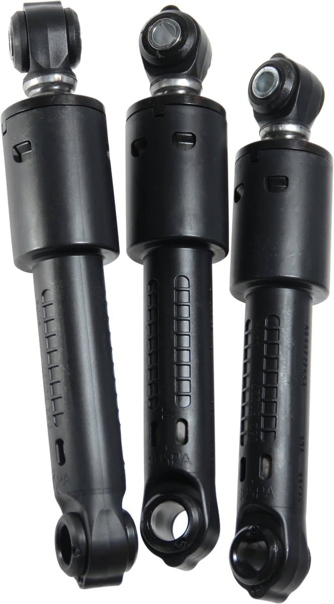 3x Dparts 90N 8mm SUSPA schokdempers geschikt voor Bosch wasmachine - Schokbreker - Stootdemper - nr. 00702596 - 11025804 — afbeelding 1