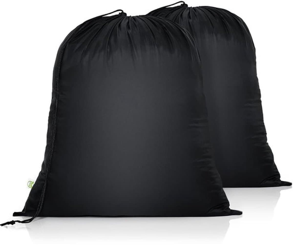 Trekkoord Waszakken 2 Pack - 20 x 24 inch Herbruikbare Vuile Kleding Organizer — afbeelding 1
