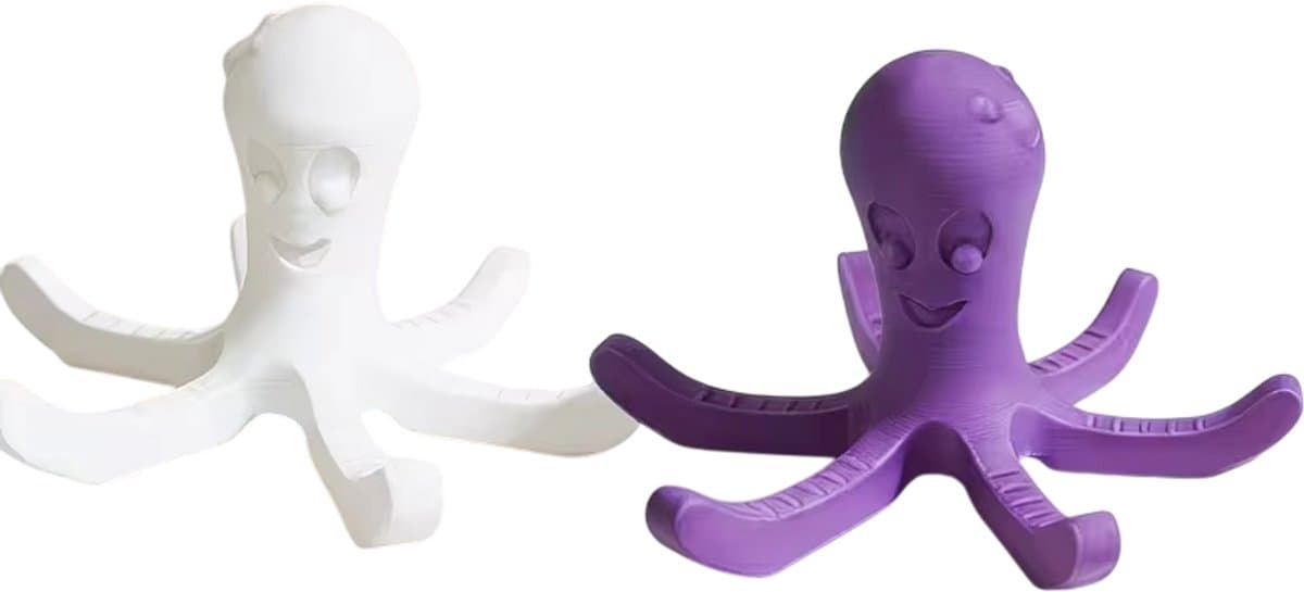 2x Drinkfles Droogrek – Universele Flessen Droogrek met Luchtcirculatie, Ruimtebesparend Flessenrek voor Keuken, Babyflessen en Waterflessen - Wit en Paars — afbeelding 1