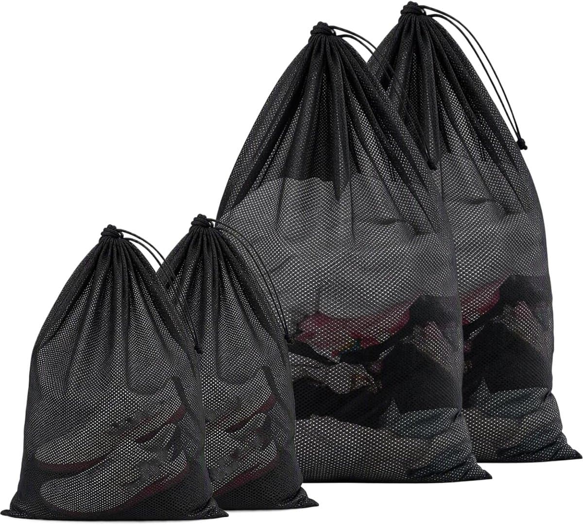 4 stuks wasnetten van mesh, wasnetten voor kleding - ShopVlot — afbeelding 1