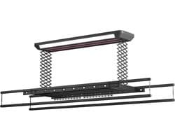 Wasophoogte® Elektrisch Droogrek - Plafonddroogrek Elite - Droogrek - Droogrek Elektrisch - Plafond Droogrek - 38 kg draagvermogen