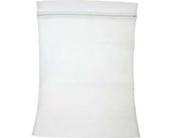 Waszak voor delicaat wasgoed - 3x - wit - 40 x 60 cm - lingerie zak