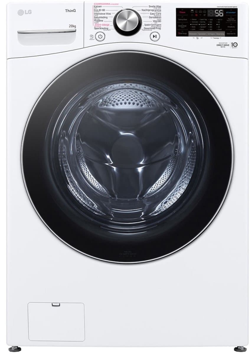 LG LC0R2N2 TurboWash - Wasmachine Voorlader - 20 kg - 1000 rpm - 74 dB — afbeelding 1
