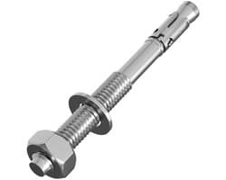 5x Zwaarlastanker M10 x 115 voor Metaalanker, Boutanker en Bliksemschichtanker