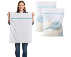 Waszakken - 2 stuks - XXL 60 x 80 cm - Met ritssluiting