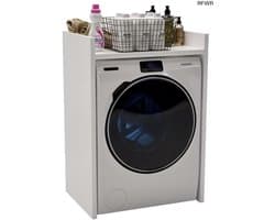 Wasmachine Ombouw - Opbouwmeubel - Kast Wasdroger - Meubel - Functioneel