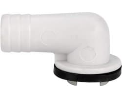 Afvoerslang Connector - Afvoer Elleboog - Airco Water Afvoer - Universele Toepassing - 19mm Diameter