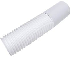 Allecto - Flexibele Air Conditioner Afvoerslang - 2 Meter lengte - Geschikt voor Gasfornuizen - 13 cm diameter - Verlengsnoer voor Airco's - Ideaal...