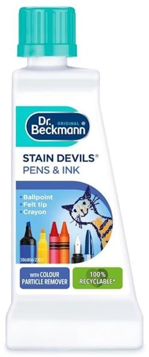 Dr. Beckmann Vlekkenduivel Pennen en Inkt 50 ml — afbeelding 1