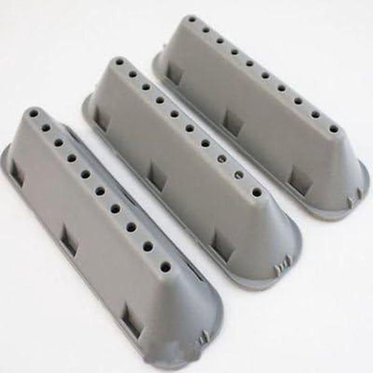Trommel Paddles - Wasmachine Onderdelen - Kleding Wassen - Set van 3 - Standaard Maat - Wit — afbeelding 1