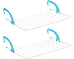 Wasrek Hangend Trapgat - Voor Radiator - Droogrek Ophangbaar
