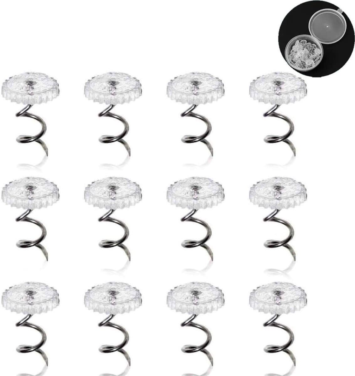 Dekbedclips - 100 stuks - quiltklemmen - dekbedclips voor dekbed - dekbedklemmen - sluitingen - Dekbedinrijger - Stevige Dekbed clips - Dekbed Klemmen - Knijpers - Houder voor bankkussen — afbeelding 1