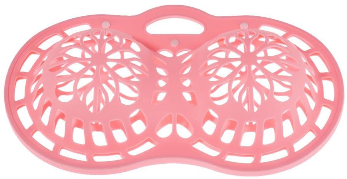 CENPNK 3D Modelling Waszak - Silicone Ondergoed Waszak - 14,8 x 8,9 Inch - Anti-Deformatie in Roze — afbeelding 1