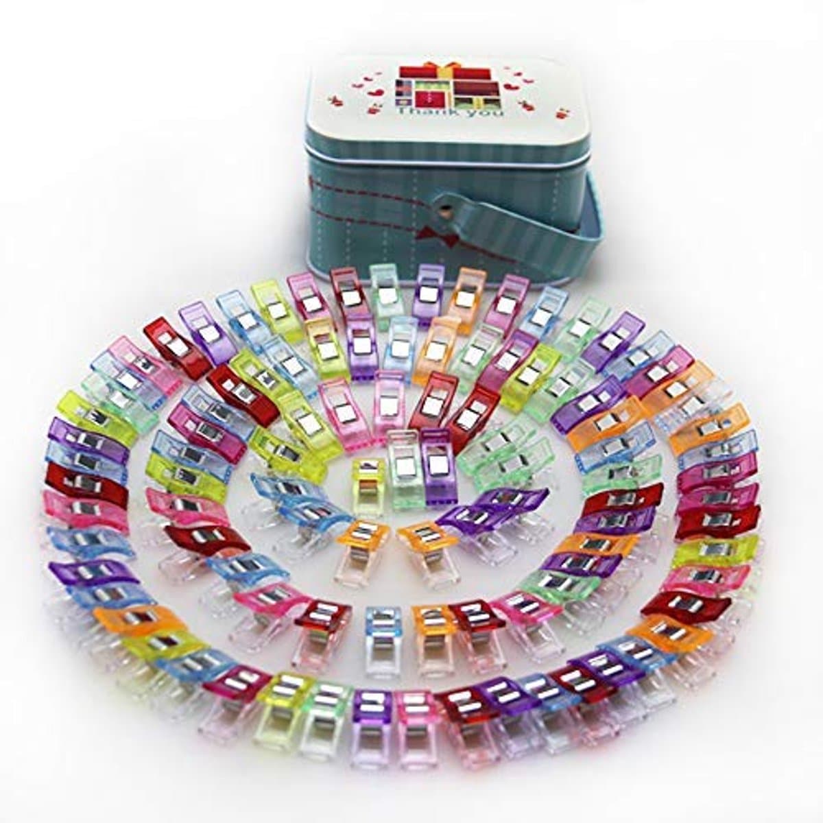 100PCS Naaien en Quilten Clips - Handige Accessoires voor Creatief Knutselen — afbeelding 1