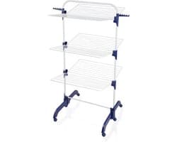Leifheit droogtoren Pegasus 420 Solid Comfort – incl. houders en wieltjes - 42 m drooglengte