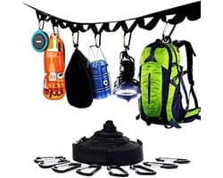 Waslijn Uittrekbaar - Camping Waslijn - Drooglijn Buiten - Nylon Waslijn - Weerbestendig - Lichtgewicht 167 g