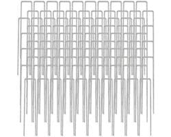 100 stuks Ø3mm Gondankers - 150x30mm Bevestigingsankers voor Tuin en Kamperen