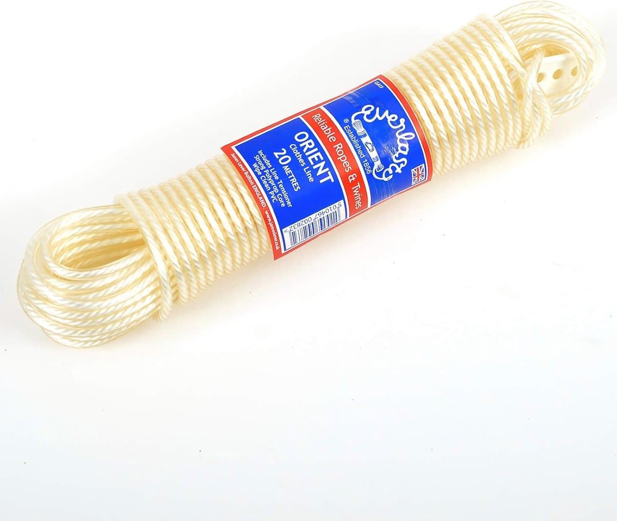 50m PVC Kleding- en Waslijn - 4.8mm Dik - Duurzaam en Sterk — afbeelding 1
