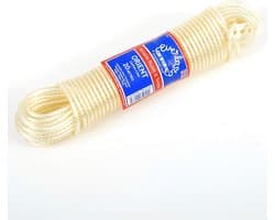 50m PVC Kleding- en Waslijn - 4.8mm Dik - Duurzaam en Sterk