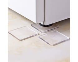 Universele Anti-Vibratie Voetjes voor Wasmachine en Droger - Geluiddempend & Antislip Rubberen Onderzetters