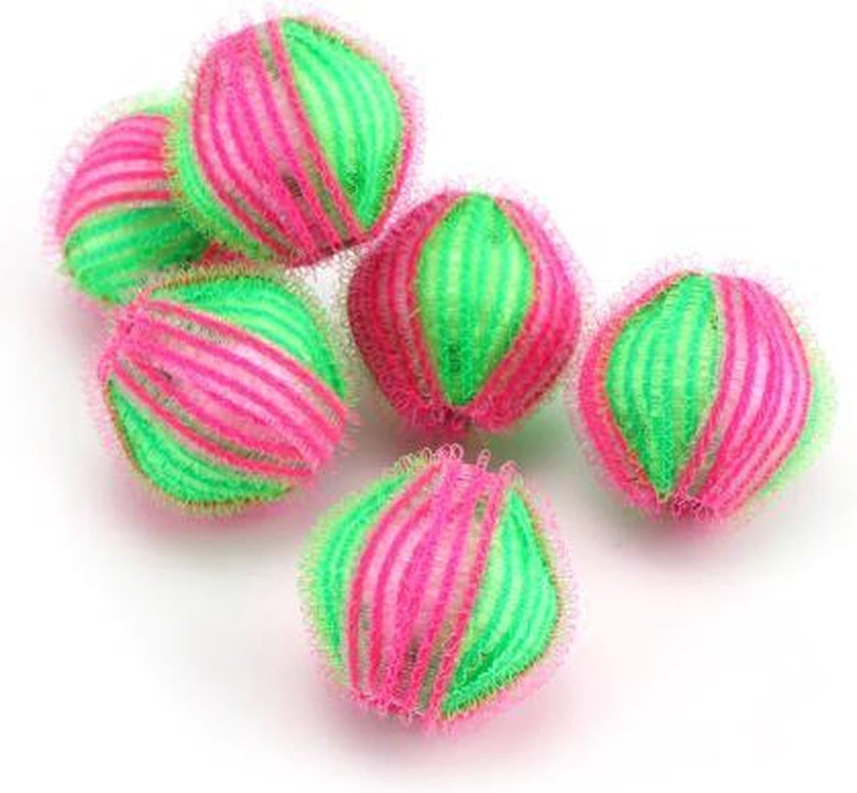 6 stuks ontharingsballen voor in de wasmachine - Anti-Pluis Wasbal Set - Nylon Wasmachine Ballen - Wasballen Wasbol - Pluisballen — afbeelding 1