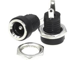 Jack socket Panel Mount Connector 5.5x2.1mm DC-022B — afbeelding 1