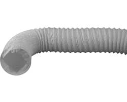 Kunststof afvoerslang Ø152mm 3m wit