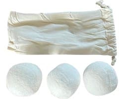 Wasdroger bollen 3 stuks - Parfum was - Wasparfum - Wasparfum accessoires - Droger ballen - Drogerballen wol - Drogerballen — afbeelding 1