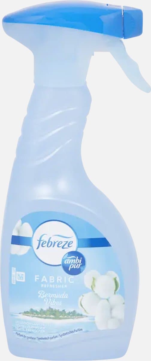 Febreze Textielverfrisser Spray | Ambi Pur | Bermuda Vibes | 500ml | Verwijderd nare geuren — afbeelding 1