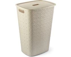Curver Softex Wasbox - 56L - 43,8x34x59,9cm - Beige — afbeelding 1