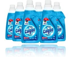Calgon 4 in 1 Power Gel Wasmachinereiniger en Anti Kalk - 6x 15 Wasbeurten — afbeelding 1