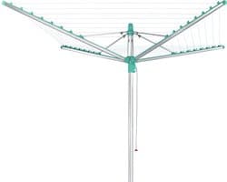 Leifheit droogmolen Linomatic 400 easy incl. bodemhuls - 40 m drooglengte - 4 wasmachineladingen — afbeelding 1