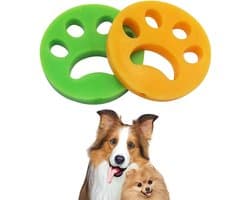 2 Stuks, Pet Hair Remover voor Wasserij Wasmachine Haarvanger, Mini Herbruikbare Hond Kat Plakkerig Huisdier Haar Verwijderaar Borstel Voor Waswasmachine. — afbeelding 1