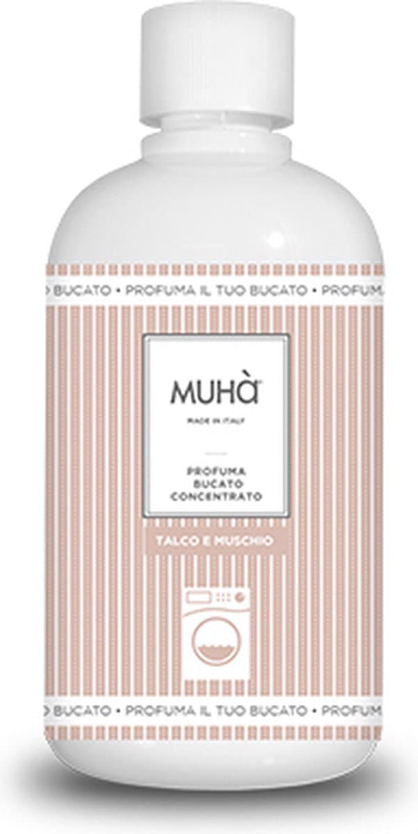 Wasparfum TALCO E MUSCHIO 400ml - MUHA Laundry Perfumes — afbeelding 1