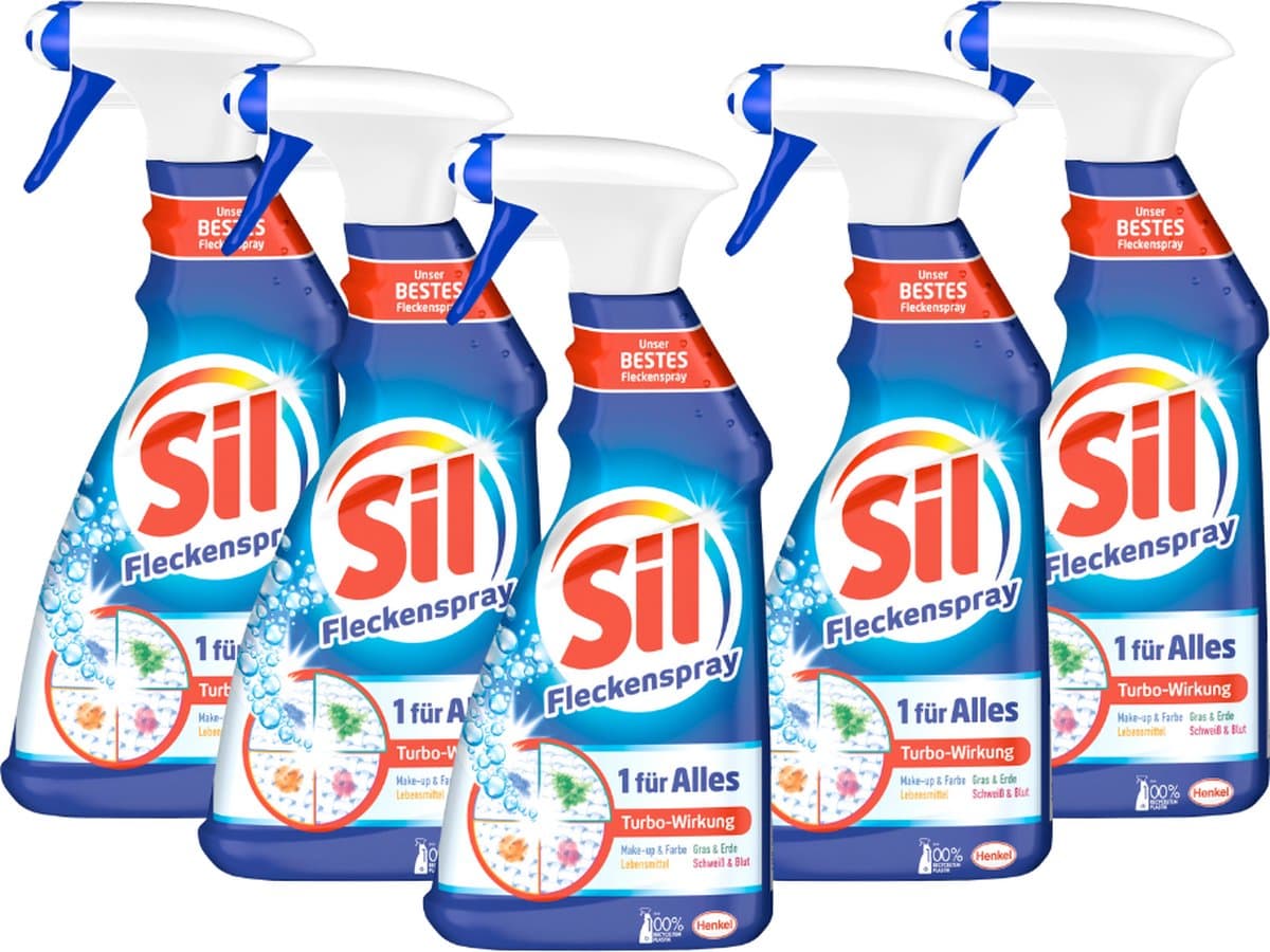 Sil Vlekkenverwijderaar All-in-1, 5x500ml — afbeelding 1
