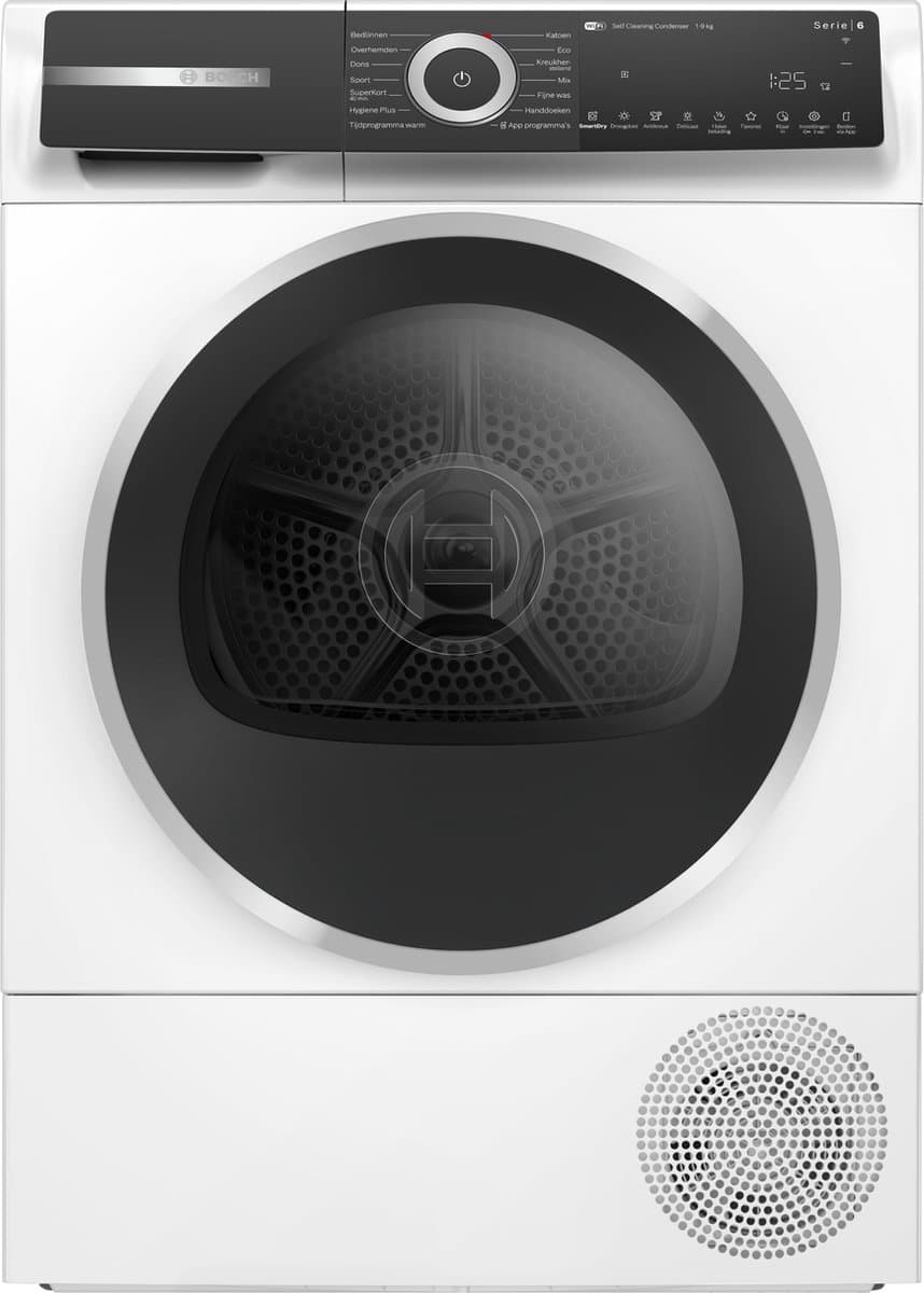 Bosch WQH245B5NL - Serie 6 - Warmtepompdroger - Wasdroger - 9 kg - Blijvend energiezuinig door Zelfreinigende condensor - Droogt zoals jij wilt met Auto Dry - Home Connect — afbeelding 1