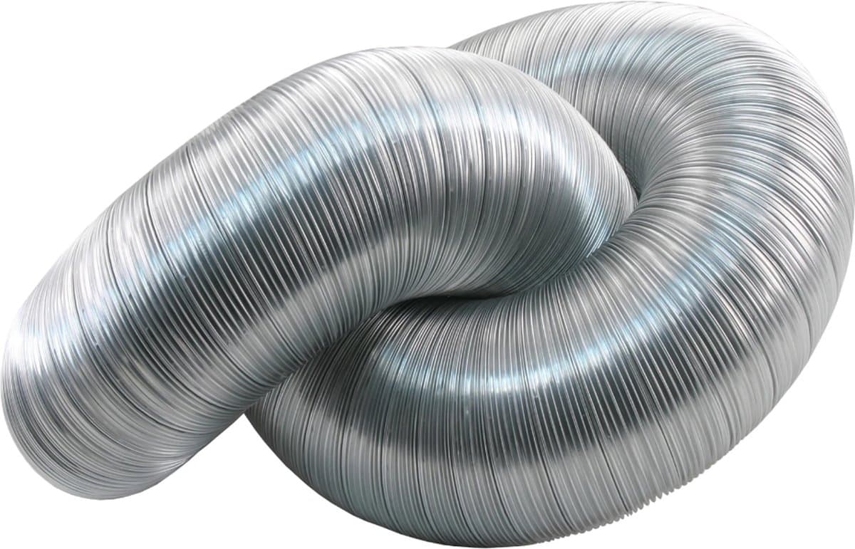 Starx afvoerslang flexibel aluminium 100mm - 3 meter (45.707.02) — afbeelding 1