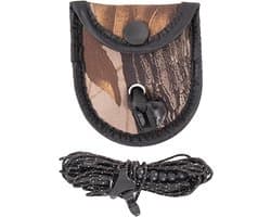 Draagbare Reiswaslijn - Waslijn Outdoor - Kleding Drogen - Reflecterend Antislip - 350 cm - Camouflage