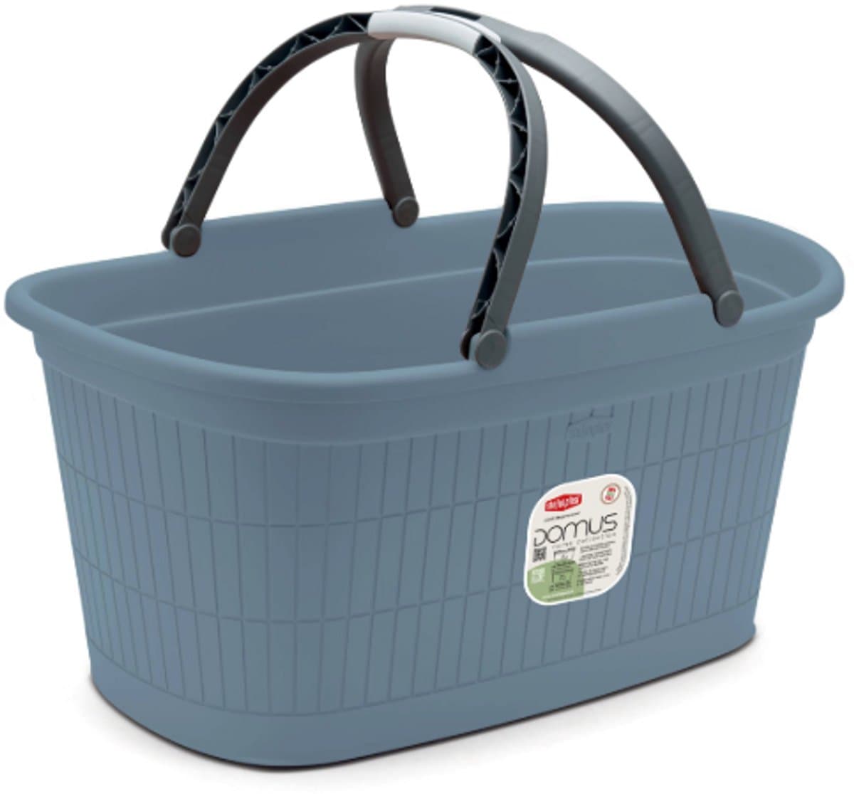 Heupwasmand met handgrepen 'Domus' - 35 liter - Smoky Blue — afbeelding 1