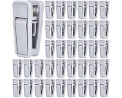 Wasknijpers - Kledingklemmen - Kleding Drogen - Gladde Randen - 40 Stuks - Grijs
