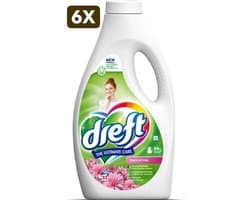 6 x Dreft - Ultimate Care - Vloeibaar Wasmiddel - Gekleurde Was - Een Vleugje Roze - 32 Wasbeurten