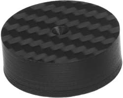 Luidspreker Isolatie Pads - Trillingsdempers - Audio Verbetering - Carbon Fiber Constructie - 30x30x10 mm - Zwart
