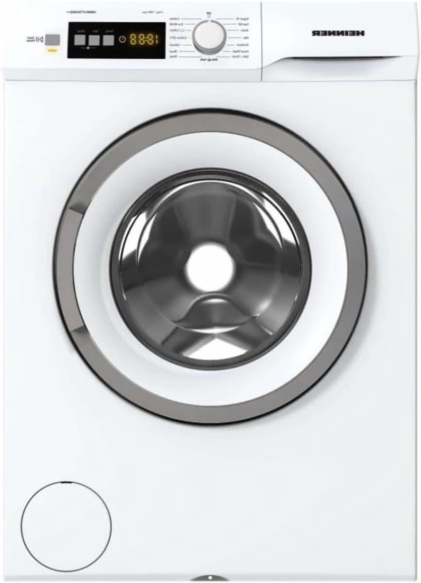 Voorlader Wasmachine - Huishoudelijke Apparaten - Dagelijkse Was - Eco-Logic Systeem - 6 kg Capaciteit - Wit — afbeelding 1